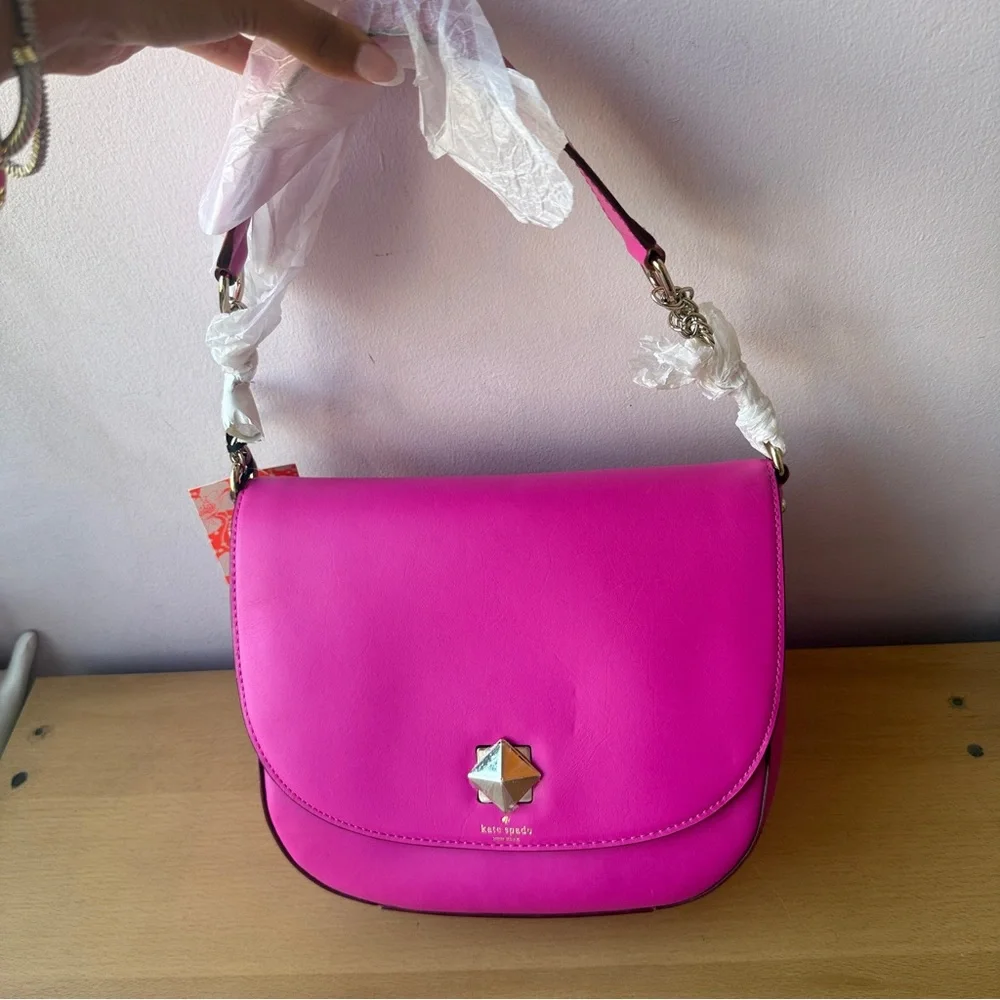 Brand New With Tags Women’s Hot Pink Kate Spade Shoulder Bag